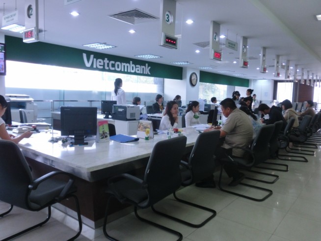 Vietcombankカウンター