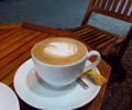 thuc cafeのカフェラテは美味しいです！