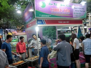 ベトナムの焼き物料理店