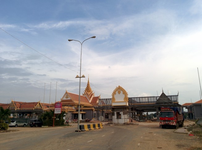 カンボジア国境