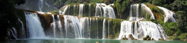 越中国境の絶景「バンゾックの滝」はベトナム最大級で世界でも4位の大きさ