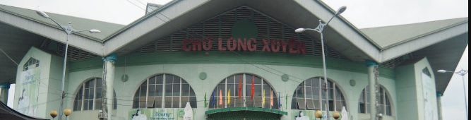 Chợ Long Xuyên ( ロンスエン市場 )